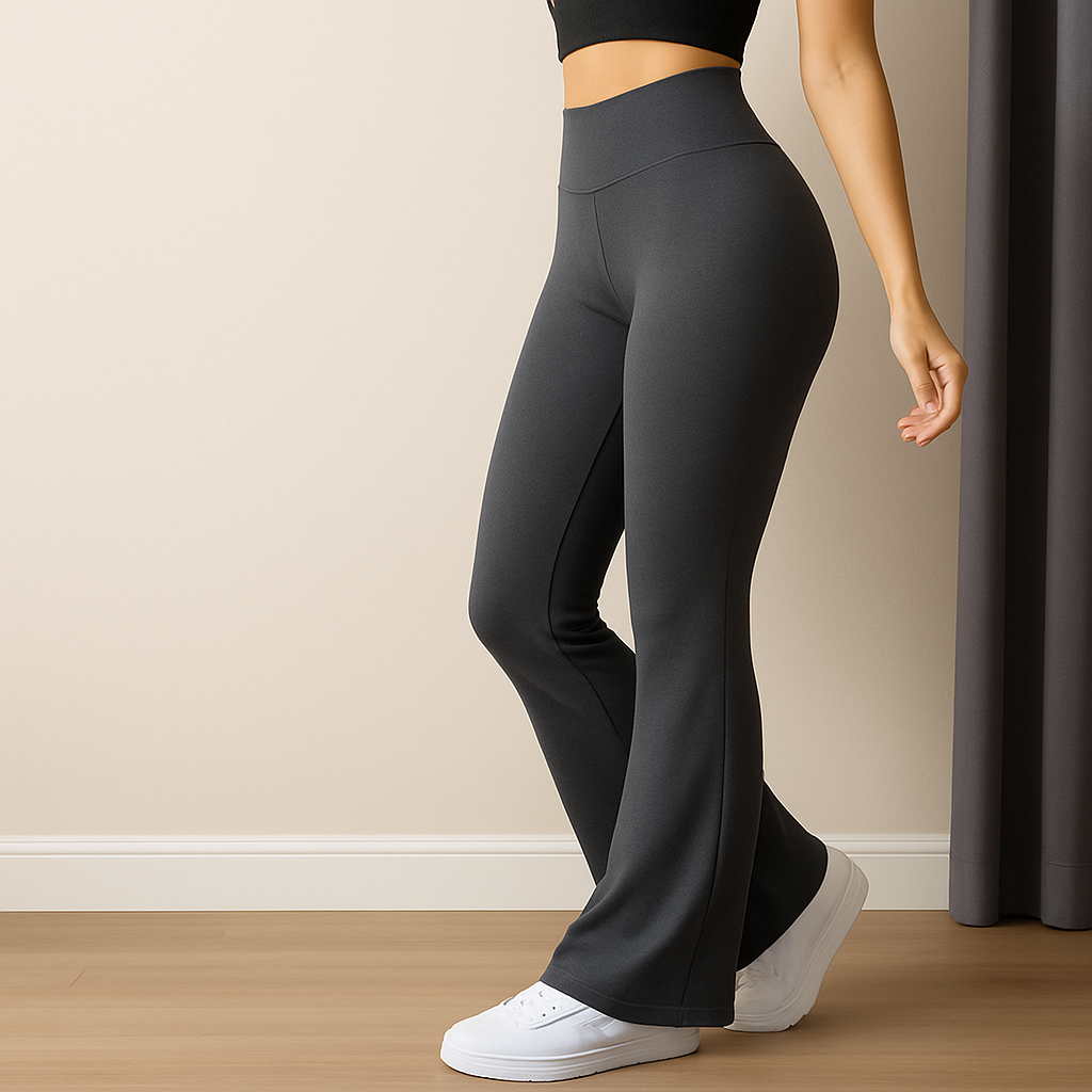 Sculpt & Flow Flared Leggings – Comfort, Shape & Style